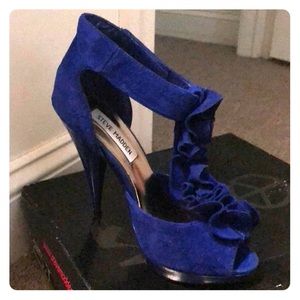 Steve Madden fiesta blue heels